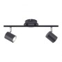 JUST LIGHT.-TARIK Φωτιστικό οροφής LED ανθρακί ΚΩΔ.-SL11942-13