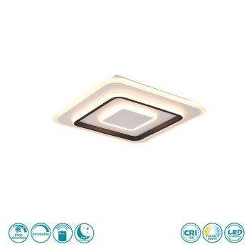 RL Lighting - Jora Φωτιστικό Οροφής LED Λευκό Ματ (2700-6000K) ΚΩΔ.-R64293131