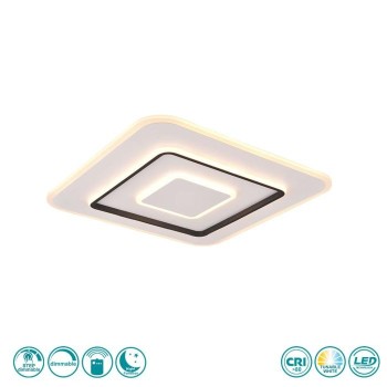 RL Lighting - Jora Φωτιστικό Οροφής LED Λευκό Ματ (2700-6000K) ΚΩΔ.-R64293931