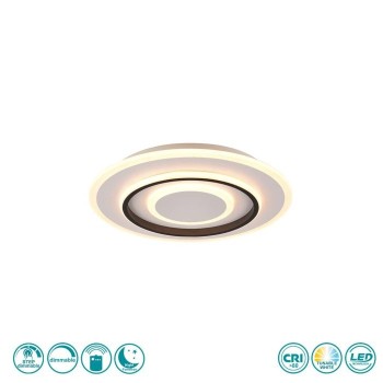 RL Lighting - Jora Φωτιστικό Οροφής LED Λευκό Ματ (2700-6000K) ΚΩΔ.-R64303131