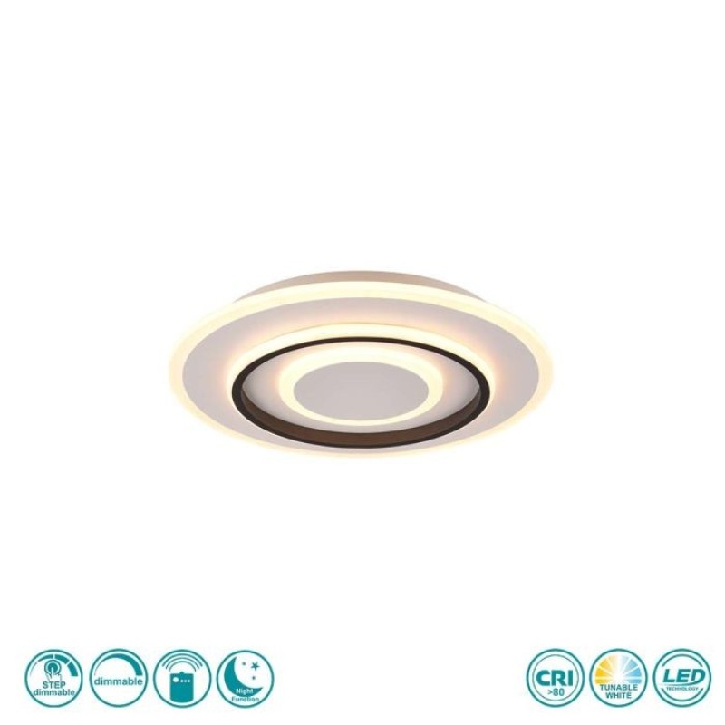 RL Lighting - Jora Φωτιστικό Οροφής LED Λευκό Ματ (2700-6000K) ΚΩΔ.-R64303131