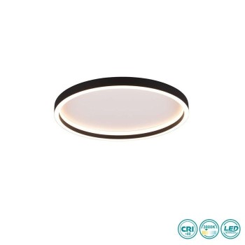 RL Lighting - Rotonda Φωτιστικό Οροφής LED (3000K) Μαύρο Ματ ΚΩΔ.-R64502132