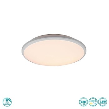 RL Lighting -Limbus Φωτιστικό Οροφής LED Λευκό Ματ (4000K) ΚΩΔ.-R67021131