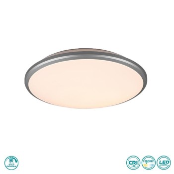 RL Lighting -Limbus Φωτιστικό Οροφής LED Γκρι (3000K) ΚΩΔ.-R67021187