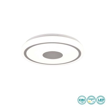 RL Lighting - Bunda Φωτιστικό Οροφής LED 4000K Χρώμιο ΚΩΔ.-R64361106