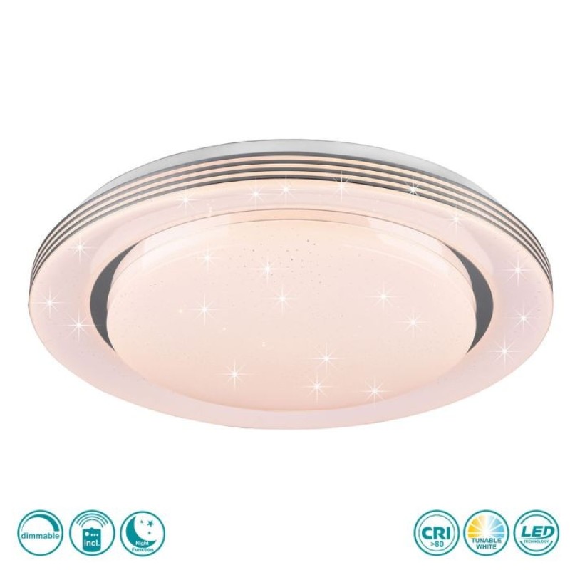 RL Lighting - Atria Φωτιστικό Οροφής LED 3000 - 6000K ΚΩΔ.-R67045800