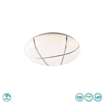 RL Lighting - Tibor Φωτιστικό Οροφής LED 4000K Λευκό ΚΩΔ.-R62903001