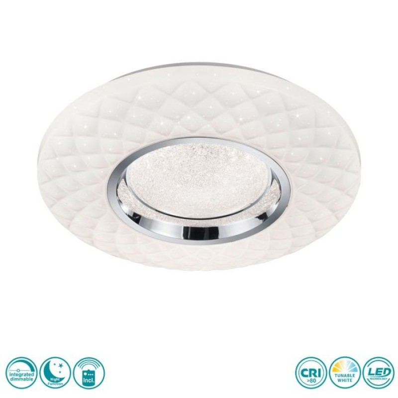 RL Lighting - Magnolia Φωτιστικό Οροφής LED 3000 - 6000K ΚΩΔ.-R62720101
