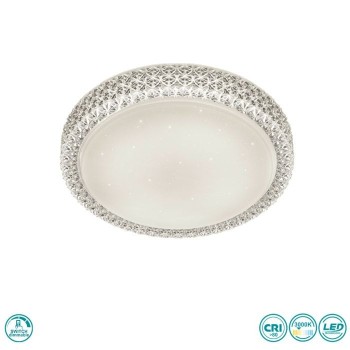 RL Lighting - Pegasus Φωτιστικό Οροφής LED 3000K Λευκό ΚΩΔ.-R62422100