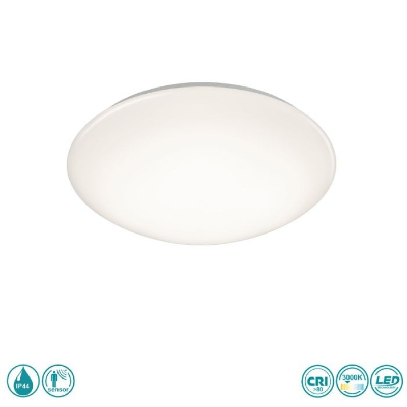 RL Lighting - Pollux Στεγανό Φωτιστικό Οροφής LED 3000K ΚΩΔ.-R67831101