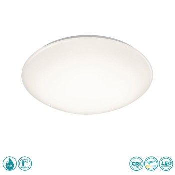 RL Lighting - Pollux Στεγανό Φωτιστικό Οροφής LED 3000K ΚΩΔ.-R67839101