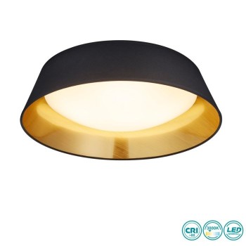 RL Lighting - Ponts Φωτιστικό Οροφής LED 3000K Μαύρο ΚΩΔ.-R62871879