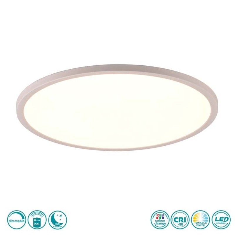 RL Lighting - Aureo Φωτιστικό Οροφής LED 3000 - 6000K Λευκό Ματ ΚΩΔ.-R64371931