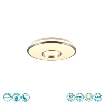 RL Lighting - Realta Φωτιστικό Οροφής RGB 2700-6500K ΚΩΔ.-R64401005