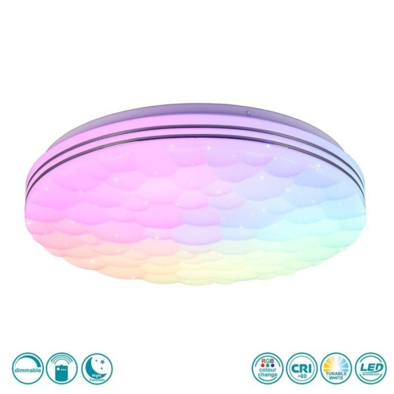 RL Lighting - Tiger Φωτιστικό Οροφής LED 2700 - 6000K ΚΩΔ.-R67131100