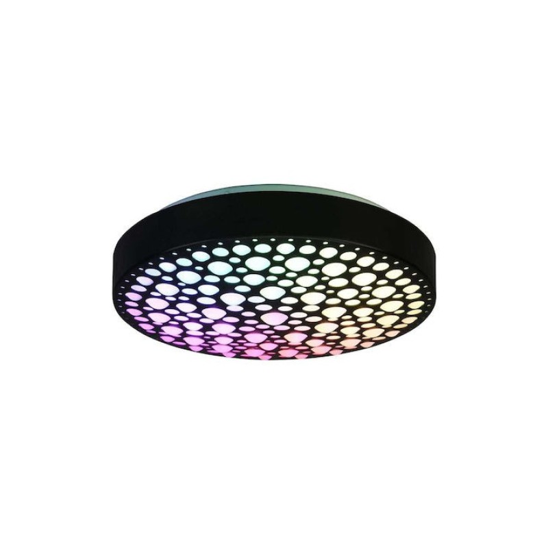 RL Lighting - Chizu Φωτιστικό Οροφής LED 2700 Μαύρο Ματ - 6000K ΚΩΔ.-R67161132
