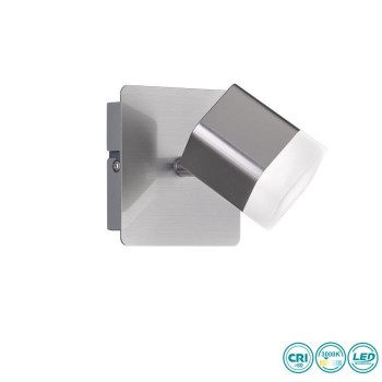 RL Lighting - Roubaix Επιτοίχιο φωτιστικό LED 3000K Νίκελ Ματ ΚΩΔ.-R82151107