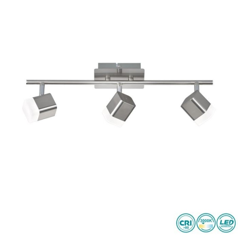 RL Lighting - Roubaix Φωτιστικό οροφής Σποτ LED 3000K Νίκελ Ματ ΚΩΔ.-R82153107