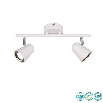 RL Lighting - Toulouse Φωτιστικό οροφής Σποτ LED 3000K Λευκό ΚΩΔ.-R82122131