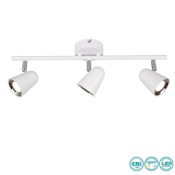 RL Lighting - Toulouse Φωτιστικό οροφής Σποτ LED 3000K Λευκό ΚΩΔ.-R82123131
