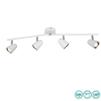 RL Lighting - Toulouse Φωτιστικό οροφής Σποτ LED 3000K Λευκό ΚΩΔ.-R82124131