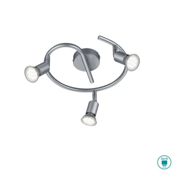 RL Lighting - Paris Φωτιστικό οροφής Σποτ 3xGU10 ΚΩΔ.-R80913987