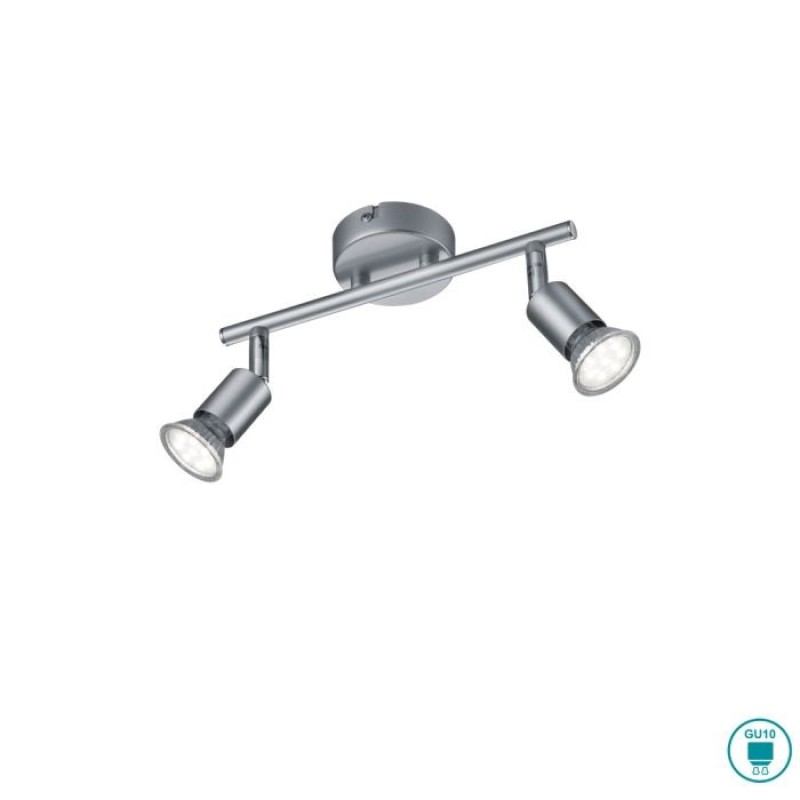 RL Lighting - Paris Φωτιστικό οροφής Σποτ 2xGU10 ΚΩΔ.-R80912087