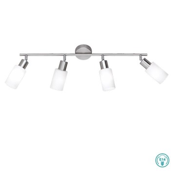 RL Lighting - Mars Φωτιστικό οροφής Σποτ 4xE14 ΚΩΔ.-R80014007
