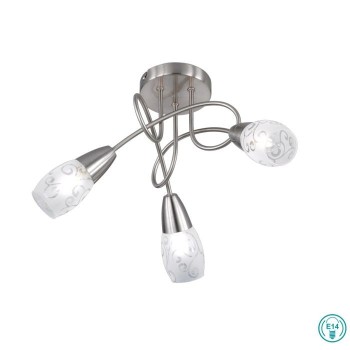 RL Lighting - Colmar Φωτιστικό Οροφής  3xE14 ΚΩΔ.-R60023007