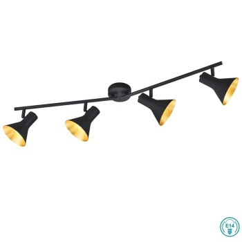 RL Lighting - Nina Φωτιστικό Οροφής Σποτ 4xE14 ΚΩΔ.-R80164002