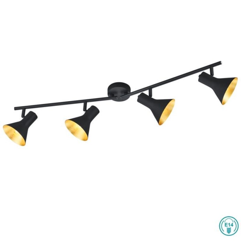RL Lighting - Nina Φωτιστικό Οροφής Σποτ 4xE14 ΚΩΔ.-R80164002
