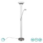 RL Lighting - Orson Φωτιστικό Δαπέδου 3000K Νίκελ Ματ ΚΩΔ.-R40073507