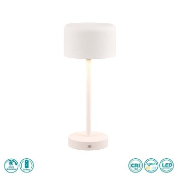RL Lighting - Jeff Φωτιστικό Επιτραπέζιο Επαναφορτιζόμενο LED ΚΩΔ.-R59151131