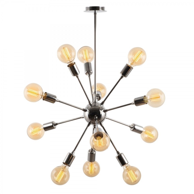 Cristal Record-Πολυέλαιος χρωμίου Model 31 Deco (Ε27) ΚΩΔ.-PRODM21334