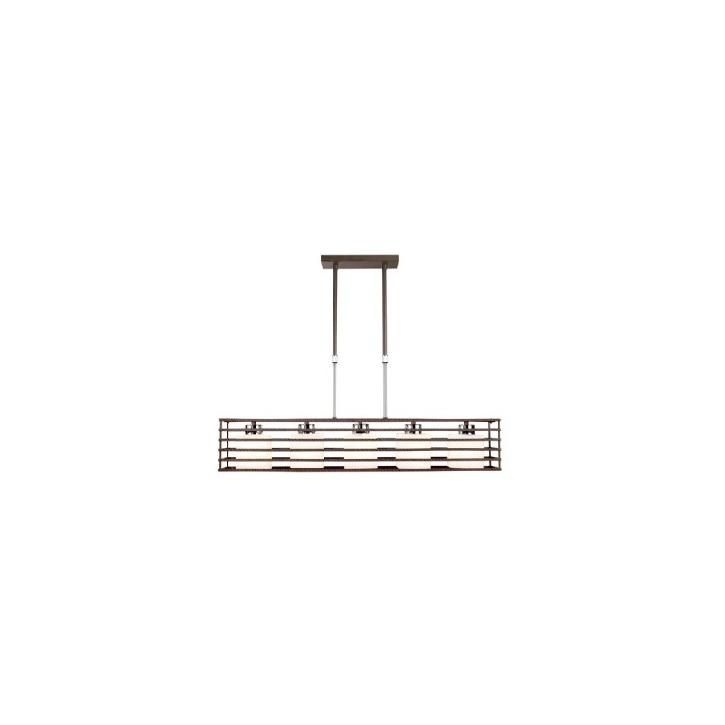 Cristal Record-Κρεμαστό φωτιστικό Wenge (Ε27) ΚΩΔ.-99-003-05-115