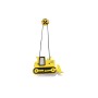Cristal Record-Παιδικό φωτιστικό Excavator (Ε14) ΚΩΔ.-99-012-02-130