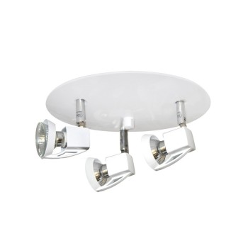 Cristal Record-Φωτιστικό οροφής Arco (GU10) White ΚΩΔ.-001-2000-3-001