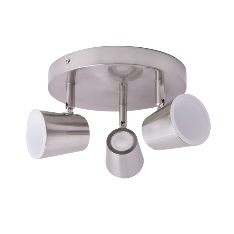 Cristal Record-Φωτιστικό οροφής Ice LED Nickel ΚΩΔ.-25-613-01-002