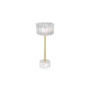 SLAMP-Accordeon Battery Επιτραπέζιο φωτιστικό LED - ΚΩΔ.-ACRT000PRW000BT000EU-SL0033
