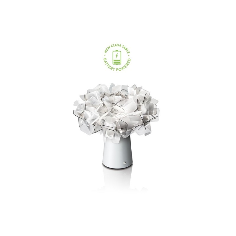 SLAMP-Clizia Επιτραπέζιο φωτιστικό με μπαταρία LED ΚΩΔ.-CLIT000FUM000BD000EU-SL0140