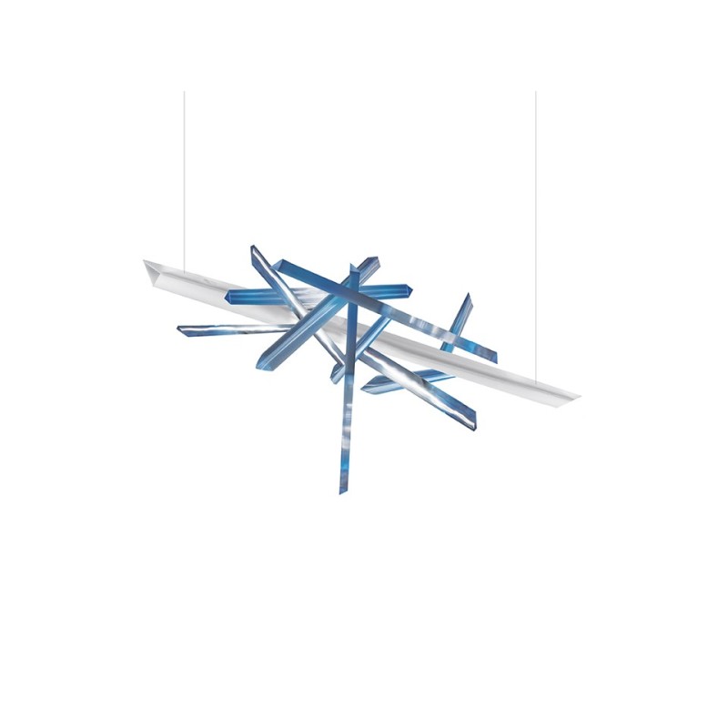 SLAMP-LA TRAVIATA-Sculpture 180 Κρεμαστό φωτιστικό LED ΚΩΔ.-TRASM00PRS06TDX000EU-SL0283     