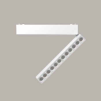 Sunlight - Orient-12GR Σπαστό Γραμμικό Φωτιστικό Μαγνητικής Ράγας 48V σε Λευκό Χρώμα
