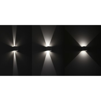 Sunlight - REIN Γύψινο Επιτοίχιο Φωτιστικό - Απλίκα σε Λευκό Χρώμα
